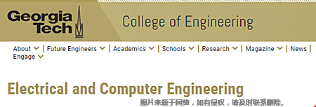 佐治亞理工學(xué)院ECE開設(shè)哪些專業(yè)？