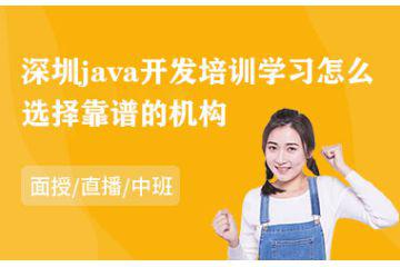 深圳java開發(fā)培訓(xùn)學(xué)習(xí)怎么選擇靠譜的機構(gòu)